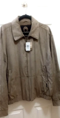 Weatherproof Garment Co Mens Sz L Full Zip Coat Jacket NWT Soft Pockets NEW - Image 1 of 4
