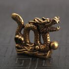 Mini sculpture dragon en cuivre dlicatement fabrique pour dcoration de mai
