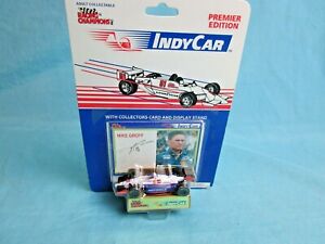 1994 Racing Champions IndyCar 1/64 10 Mike Groff Signature card Car Lot