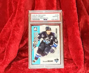 SIDNEY CROSBY 2005 IM SPIEL #105 HEROES & PERSPECTS RC PSA 10 ROOKIE - Bild 1 von 2