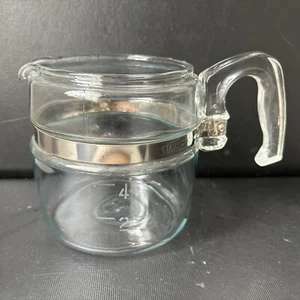 Glass pot from Pyrex Four Cup Coffee Pot - Picture 1 of 6