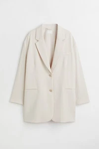 H&M - Oversized Jacket - Blazer - Light beige - Size: XL - Picture 1 of 6