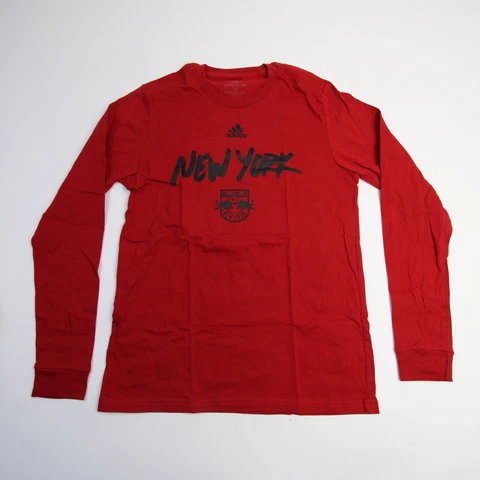 New York Red Bulls adidas Amplifier Long Sleeve Shirt Men's Red New Cover