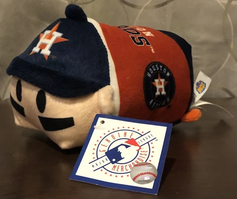 Major League Baseball MLB Houston Astros Genuine Merchandise Plush Mascot W/ Tag Cover