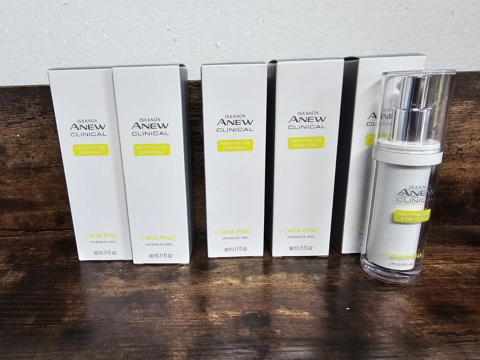 Avon ISA Knox Aclinical Revitalize & Reveal AHA PHA Intensive Facial Peel