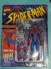 Retro Card Marvel Legends Cel Shaded Spider-Man Walmart Exclusive Web Splat