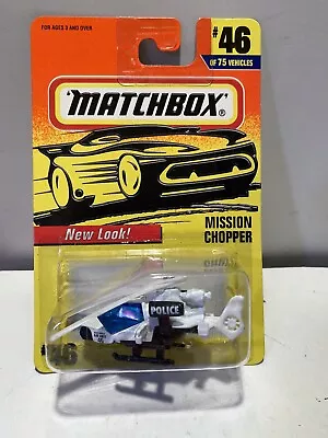 vintage matchbox superfast 1997 # 46 Mission Chopper NIP Police NIP  I - Image 1 of 4