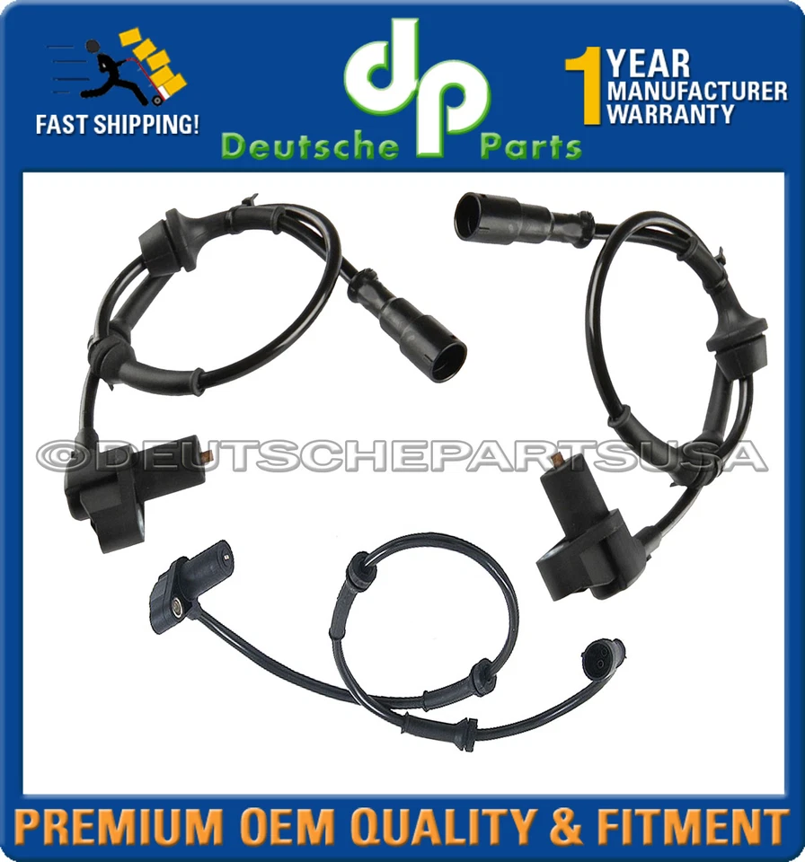 VOLKSWAGEN EUROVAN RUEDA DELANTERA + TRASERA IZQUIERDA ABS SENSOR VELOCIDAD SENSORES 2.8 V6 SET 3 Foto 1 de 1