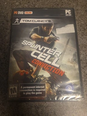 PC Dvd- Online- Rated Mature- Splinter Cell Conviction.  Brand New - Image 1 of 4