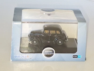 Oxford Diecast Morris 8 Police Car In Black 76MES002. 1:76. AS NEW cond. Boxed. - Image 1 of 4