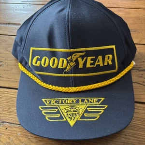 Cappello Goodyear Victory Lane Indy '97 corda snapback USA #1 in corsa nuovo - Foto 1 di 12