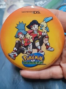 Pokemon Ranger Nintendo DS Promo Button Pin Back 2006 3" - Picture 1 of 5