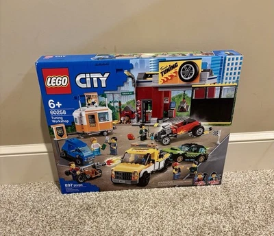 LEGO CITY Tuning Workshop Garage Set 60258 NIB RETIRED - Image 1 of 4