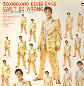 Elvis Presley 50,000,000 Elvis Fans Cant Be Wrong NEAR MINT RCA Vinyl LP - Bild 1 von 1