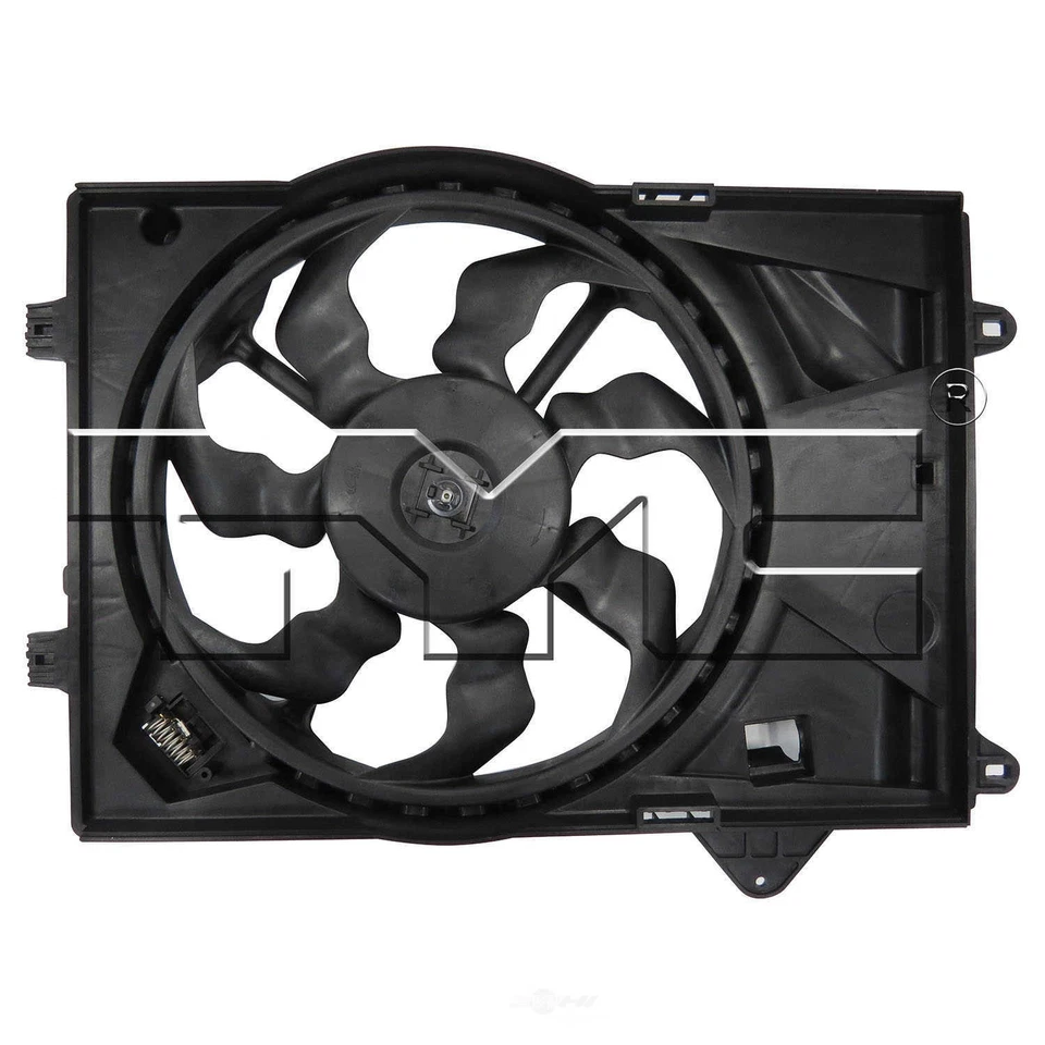 Conjunto de ventilador de radiador y condensador doble TYC 623410 para Chevrolet Sonic 14-18 Foto 1 de 2