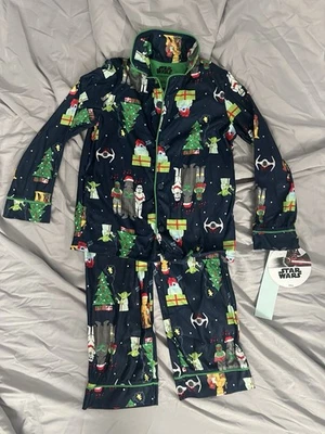 Juego de 2 pijamas Star Wars niños vacaciones de Navidad talla XS (4/5) NUEVO CON ETIQUETAS Foto 1 de 4