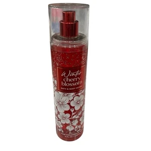 Bath and Body Works Winter Cherry Blossom Fine Fragrance Mist 8 fl oz New - Picture 1 of 5