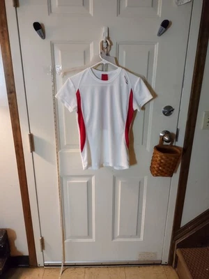 Top para mujer Saucony talla XS rojo/blanco Foto 1 de 4