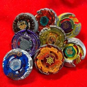 Beyblade Lot Metal Fusion Burst Bakuten Shoot Toys blue orange purple yellow - Picture 1 of 2