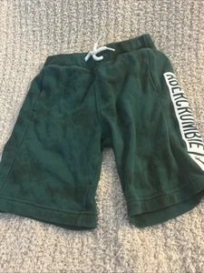 Abercrombie Kids 7/8 Green Camo Shorts - Picture 1 of 4