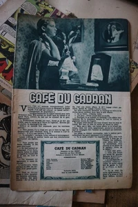 alte Kinozeitschrift MON FILM CAFE DU CADRAN Bernard Blier Brunoy 1948 - Bild 1 von 2