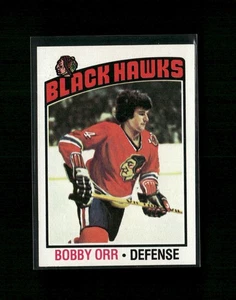 1976-77 Topps #213 Bobby Orr Chicago Blackhawks ExMt 257106 - Picture 1 of 2