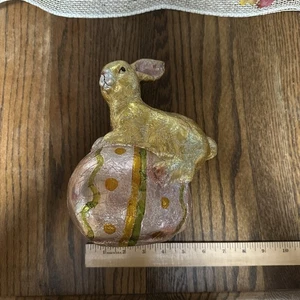 Tischdeko foliert gewickelt Osterhase - Bild 1 von 3