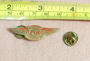 Oyster Run Motorradfahrt 2008 08 Biker Weste Anstecknadel Anacortes Washington - Bild 1 von 4