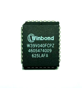 W39V040FCPZ 11nS 3,3V 512Kbx8 Flash/LPC memory PLCC-32 Genuine Winbond tested x1 - Picture 1 of 1