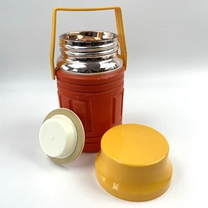 Vintage Isolierkanne Thermoskanne Lebensmittel Speisen | Retro Thermobecher - Picture 1 of 7