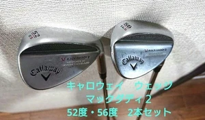 Callaway Mac Daddy 2 Wedge Set 52° & 56° High Spin MD2 Grooves Used - Picture 1 of 8