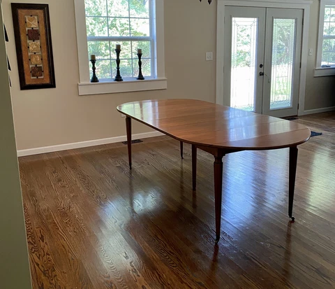 1950s Kindel Italian Provincial Dining Table Cover