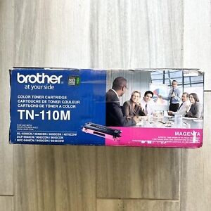 Brother Genuine TN-110M Magenta Toner - Open Box Sealed Toner