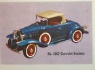 Hubley 1932 Chevrolet #4862  Decal