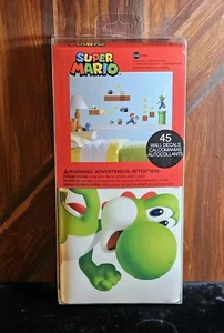 SUPER MARIO BROS Nintendo Build a Scene 45 Rm Wall Decals Peel Stick Mural Art - Picture 1 of 9