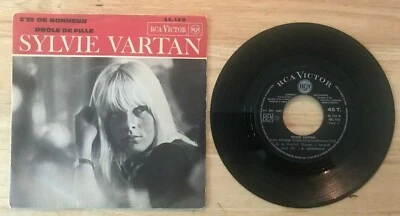 45 7" FRENCH SP JUKEBOX SYLVIE VARTAN 2'35 DE BONHEUR - Image 1 of 2