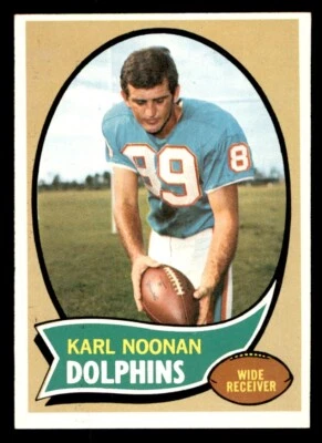 1970 Topps Football #223 Karl Noonan EX/MT *d8 - Image 1 of 2