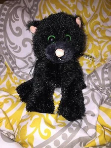 Webkinz Plush Pet - Black Cat ( Halloween Special ) Limited Edition by Ganz - Bild 1 von 2