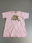 Harley Davidson Women T Shirt L Pink Motorcycle Biker Graphic Tee Spell Out TN