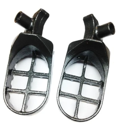 Clavija de pie negra Gunmetal para Yamaha WR250F WR400F WR426F WR450F YZ125 YZ250 YZ250 Foto 1 de 4