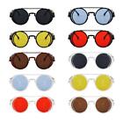 Gothic Steampunk Sunglasses Colored Lenses Glasses Retro Sun Glasses Hot Sale