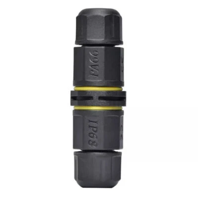 IP68 2Pins M20 Waterproof Junction Box Connector External Sleeve Power Coupler - Image 1 of 4
