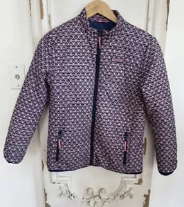Girls Vineyard Vines Whaletail Lightweight Puffer Mountain Wknd Jacket Sz L 14 - Picture 1 of 8