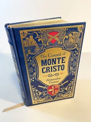 The Count of Monte Cristo by Dumas Barnes and Noble Hardcover Collector's Gilt - Image 1 of 4