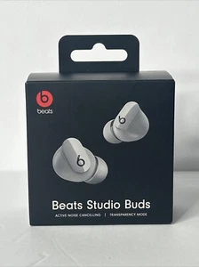 Beats by Dr. Dre Studio Buds Active Noise Cancelling - Moon Gray - USB C. New - Picture 1 of 6