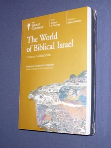 Teaching Co Great Courses CDs:       THE WORLD OF BIBLICAL ISRAEL   new & sealed - Imagen 1 de 1