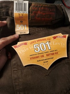 Las mejores ofertas en Vaqueros Levi's 501 Marrón para Hombres | eBay