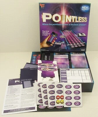 Pointless Board Game by University Games BBC 2009 2-4 Players 12+ NEVER Played - Image 1 of 4