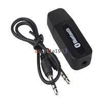Bluetooth 3.0 Wireless 3.5mm Mono Audio Music Receiver Car AUX Speaker Adapter