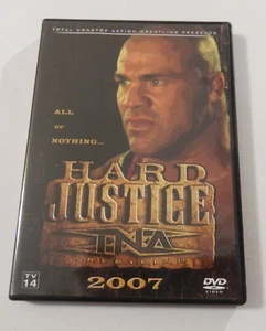 2007 TNA Wrestling (DVD)-Hard Justice-Kurt Angle/Sting/AJ Styles/Samoa Joe. - Picture 1 of 3